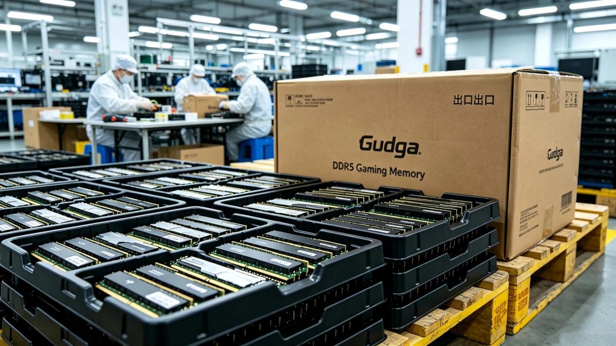 Gudga ماژول های حافظه 35 هزار واحدی را در میان تنگی عرضه جهانی DRAM عرضه می کند